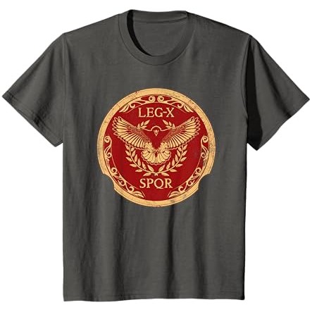 Kaos Elang Romawi Legiun ke-10 SPQR |IAdC3mkZ|
