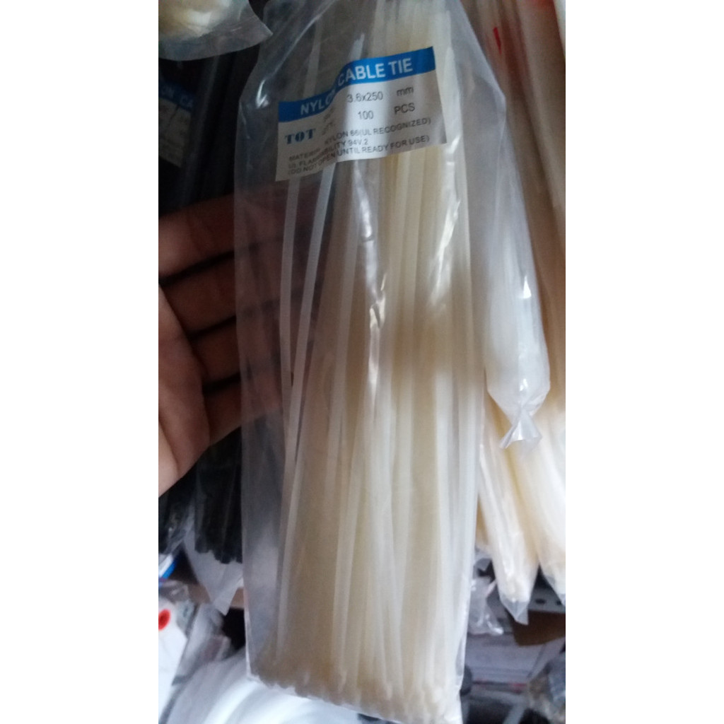 

HARGA DISC - kabel ties cable tie 25cm per pak