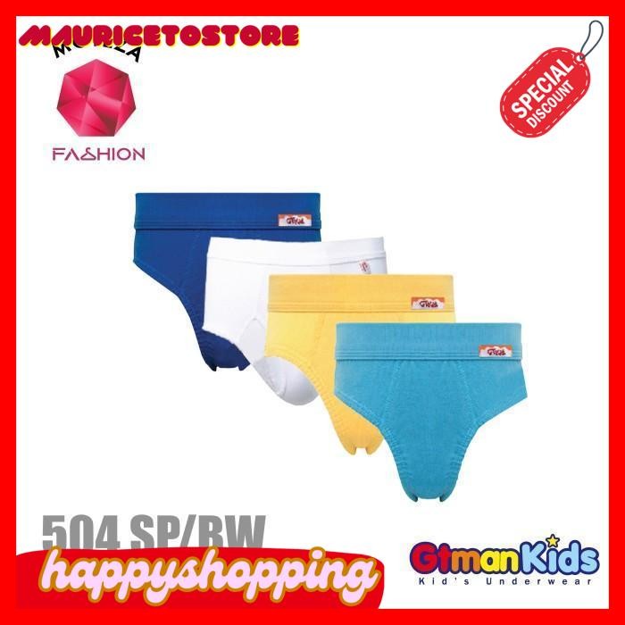 CELANA DALAM ANAK LAKI-LAKI - GT MAN KIDS 504 SP/BW - 1 PCS REKOMENDASI