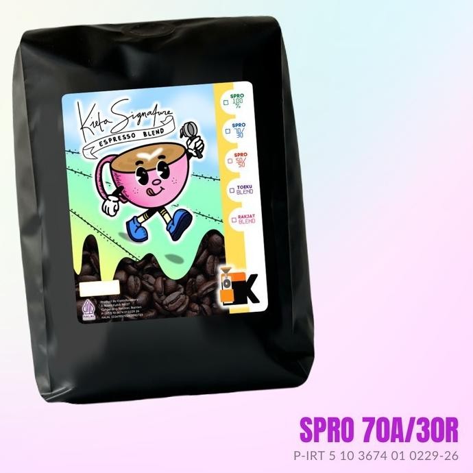 

Biji Kopi Espresso Blend 70 Arabika / 30 Robusta 5Kg