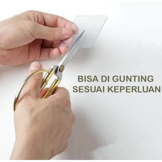 

Double Tape Ajaib KOTAK/PAPAN Transparan Isolasi 2 sisi Solatip Tape