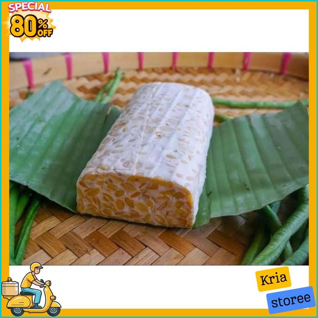 

Tempe Fresh Daun Pisang Segar (Murmer)