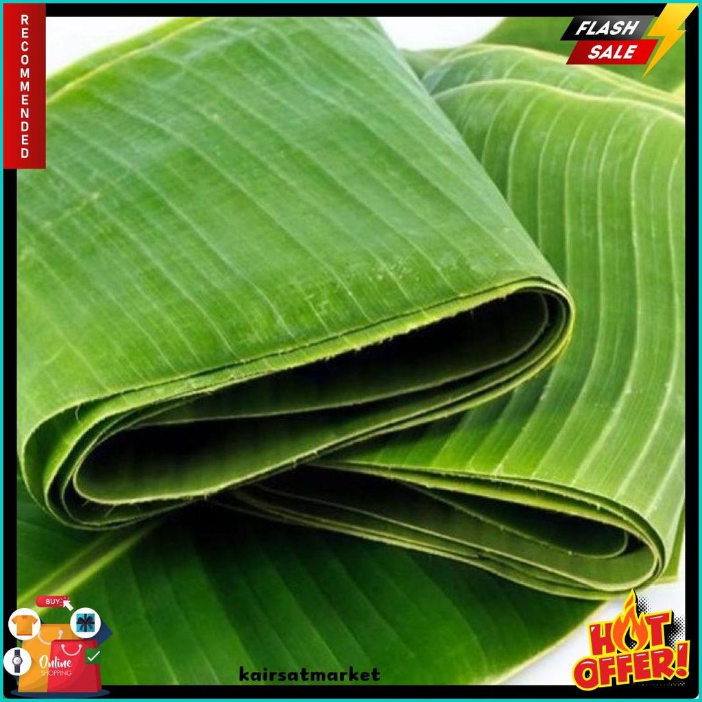 

Daun Pisang Organik Per Lipat (Lagi Diskon)