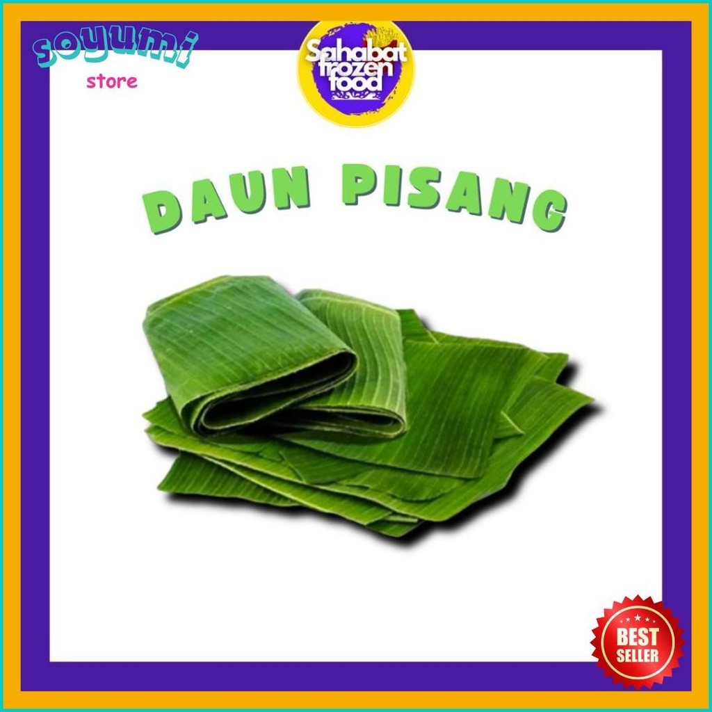 

Daun Pisang Muda Segar 1 Ikat (Murmer)