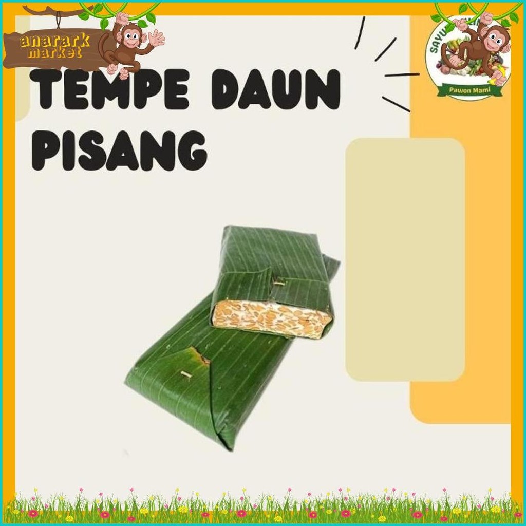 

Tempe Daun Pisang - Pawon Mami Sayur Online Jogja (Lagi Viral)