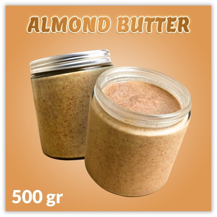 

Almond Butter (Selai / Mentega Kacang Almond Gurih) 500gr