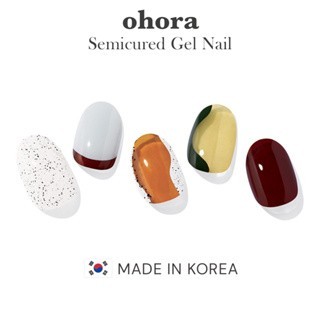 Ohora Ensemble - Semicured Gel Nail Art