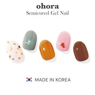 Ohora Butterscotch - Semicured Gel Nail Art