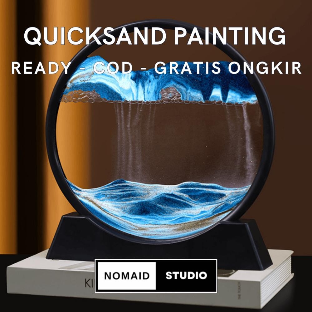 

Nomaid - Lukisan Meja - Quicksand Painting - Motif Pasir - 4 Warna Murah