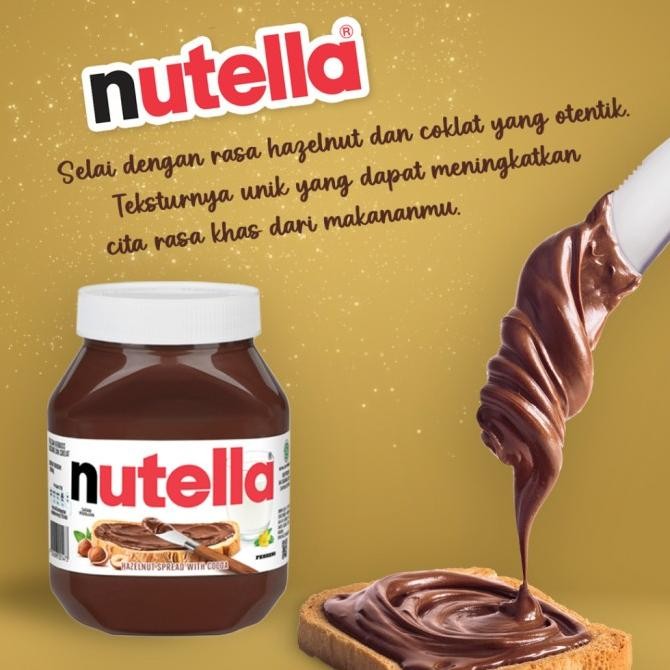 

Nutella Hazelnut Spread Selai Cokelat 200Gr - Triplepack