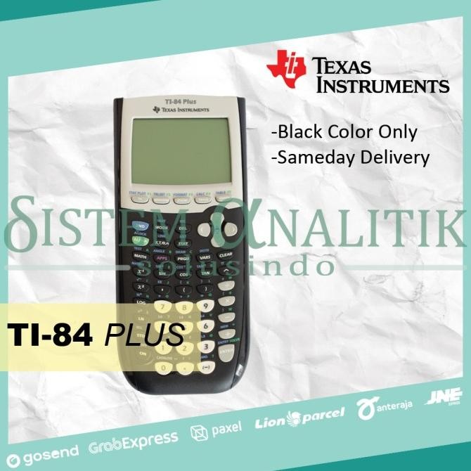 

TEXAS INSTRUMENTS TI-84 PLUS GRAPHING CALCULATOR B/W ORIGINAL DAN TERPERCAYA