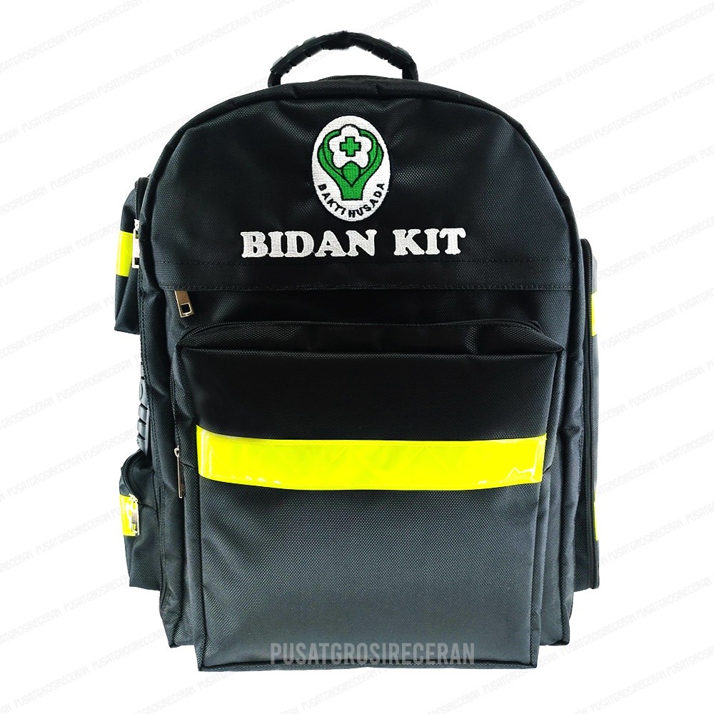 Jumbo Emergency Kit Ransel Medical Bag Tas Perlengkapan Medis P3K Bidan Kit UKS Kit HomeCare P