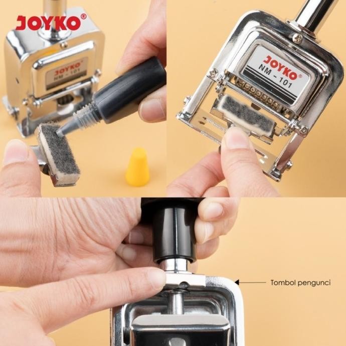 

Kenko Numerator 6Digit/Automatic Number Machine/Stempel Angka Otomatis Original Dan Terpercaya