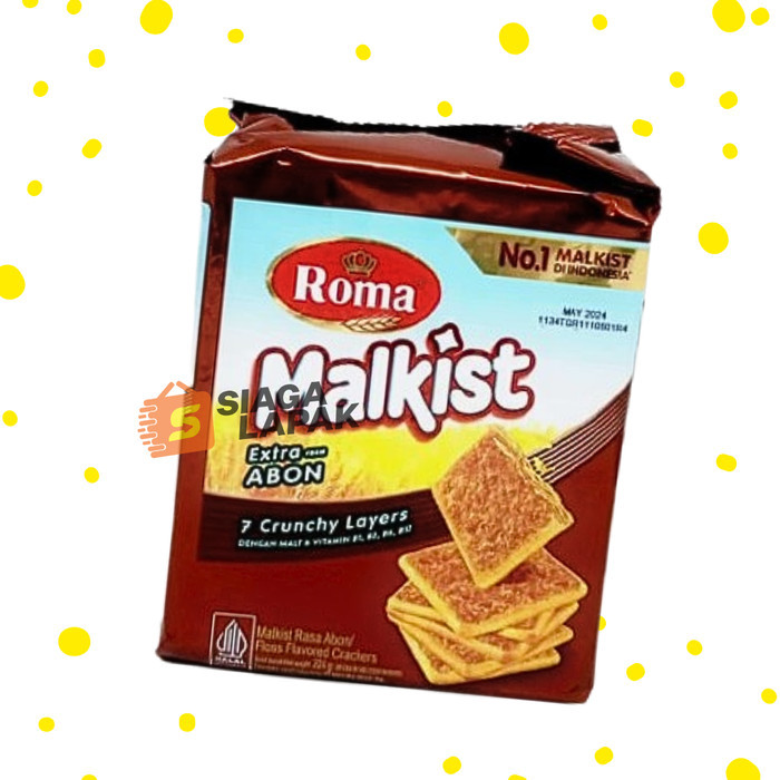 

TERMURAH Roma Malkist Family Pack 224gr All Varian Crackers Abon