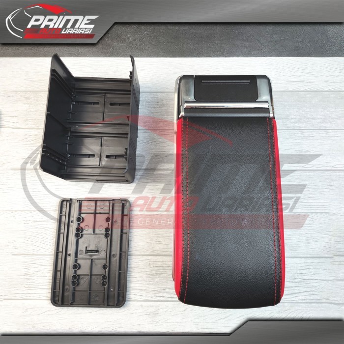 Promoo Console Box Mobil Model GESER Armrest CONSOLE SLIDING UNIVERSAL- HITAM
