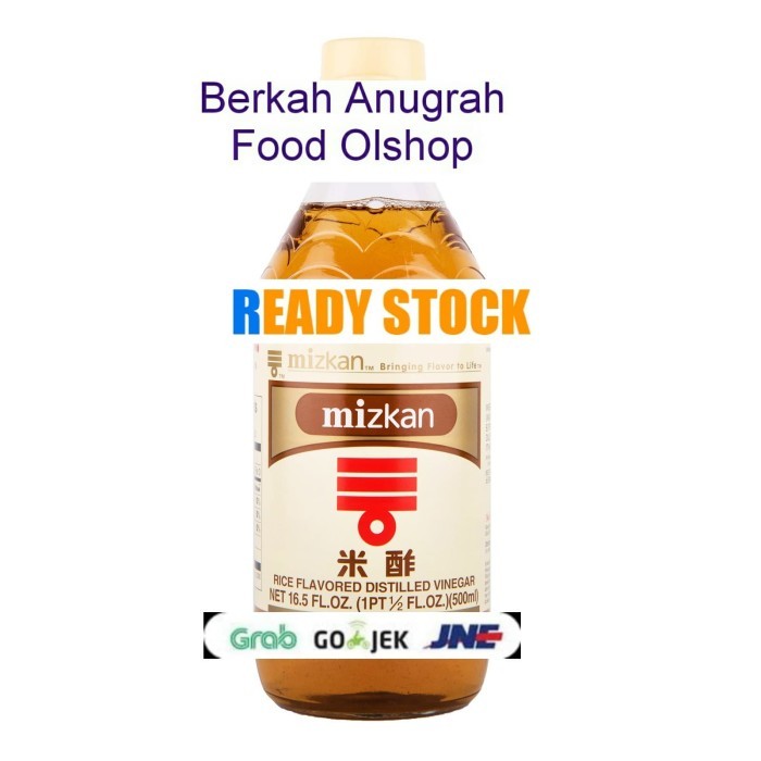 

Mizkan Rice Vinegar 500 Ml - Cuka Beras