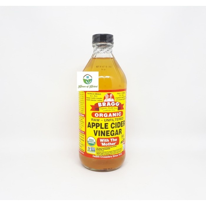 

Bragg Apple Cider Vinegar ( Cuka Apel) 16 Oz 473 Ml
