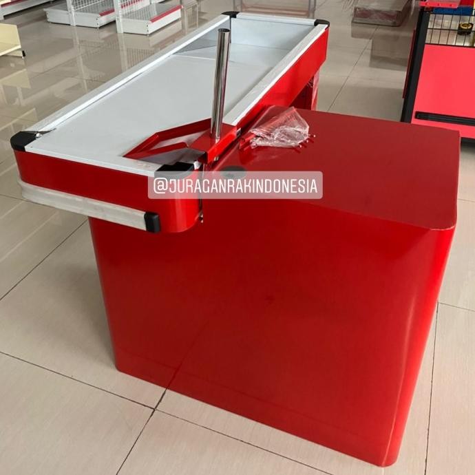 Meja Kasir Express Minimarket Alfamidi . Meja Kasir