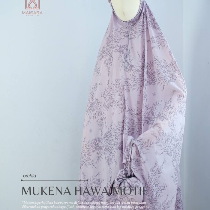 Mukena Hawa Motif Maisara