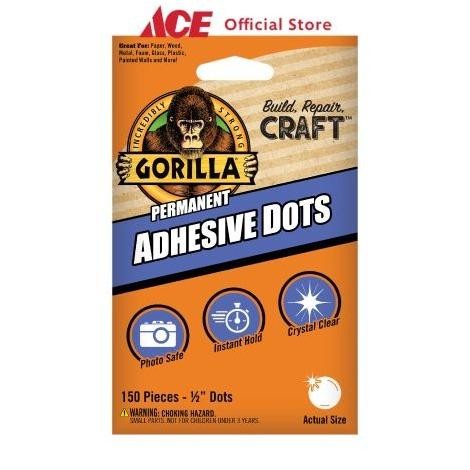 

Sale Gorilla Set 150 Pcs Lem Permanen Dot Gorilla