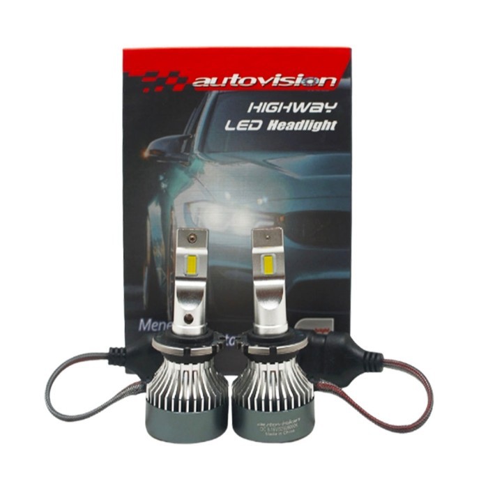 Led D2 Autovision LED Highway 6000K Lampu LED Mobil D2S D2R