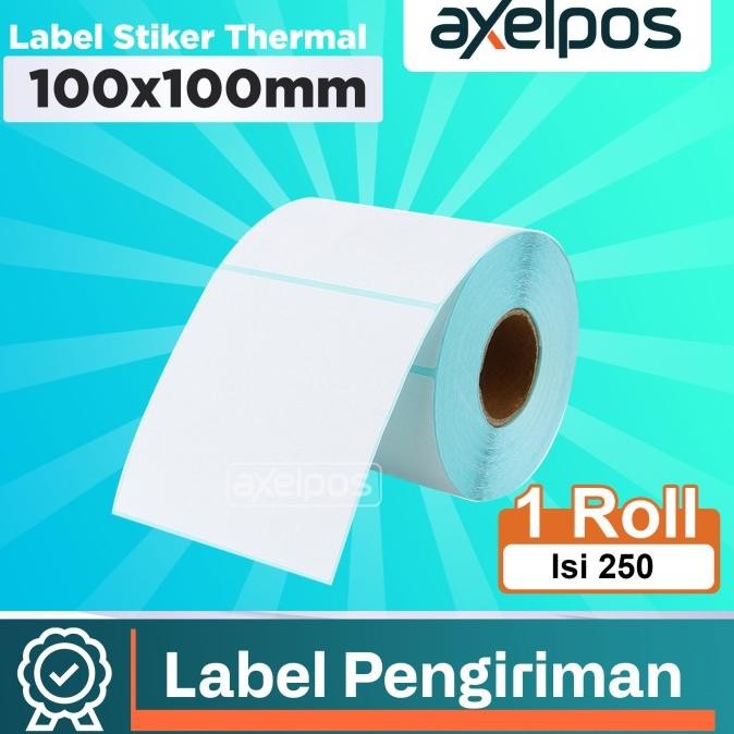 

Sale Kertas Label Stiker Thermal Barcode 100X100Mm Isi 250