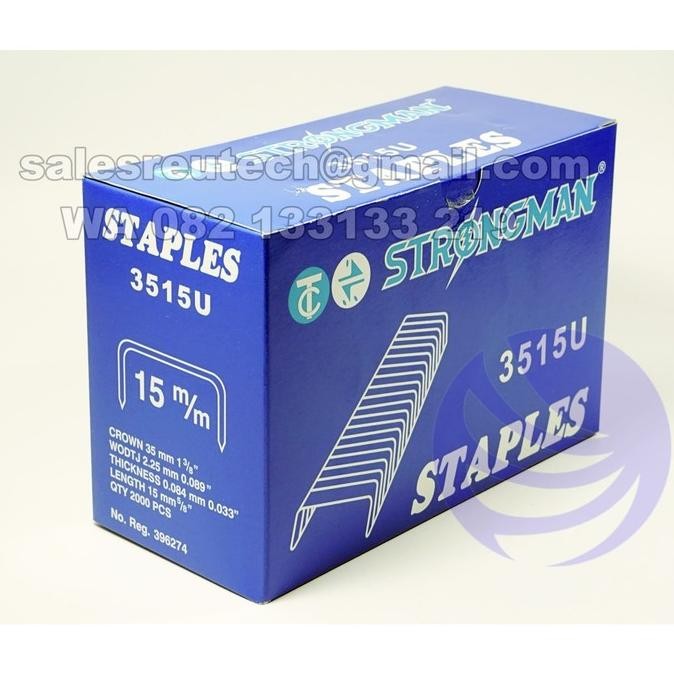 

Sale Isi Staples Karton Strongman 3515 ( 1 Karton = Isi 12 Box Biru )