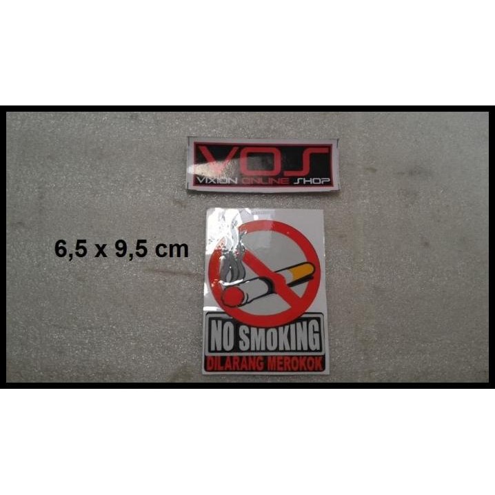 

DISKON STIKER UNIK NO SMOKING !!!!!!
