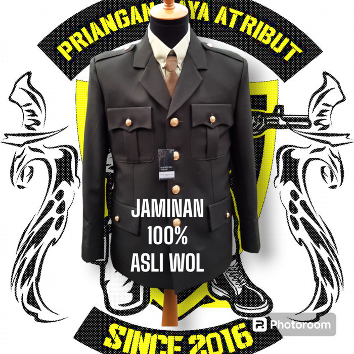 Jual Jas pdu 1 TNI AD / pakaian dinas upacara 1 tni ad wol
