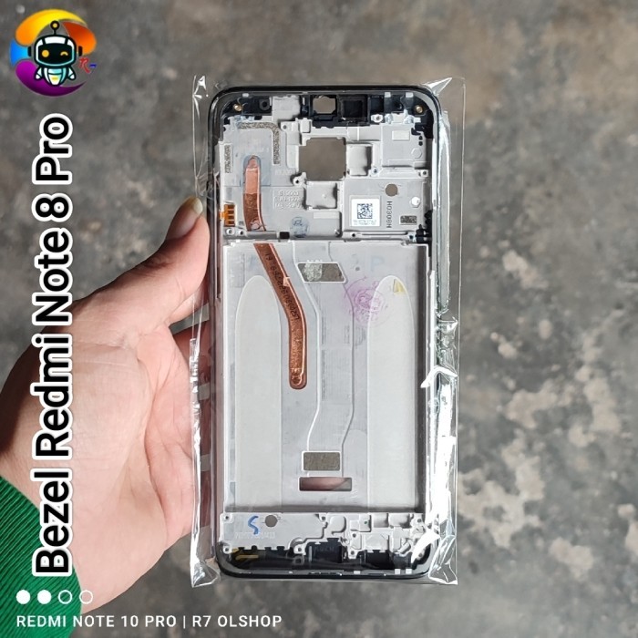 TERBARU - Frame Lcd Xiaomi Redmi Note 8 Pro / Bezel Redmi Note 8 Pro