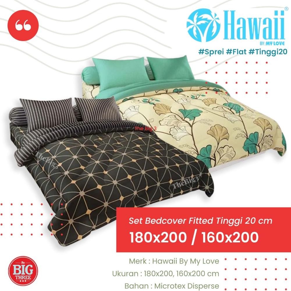(MOTIF BARU) HAWAII Bedcover + Sprei 180x200 / 160x200 Motif Alba Alto Ken Elmar Balma Luisa Clarett