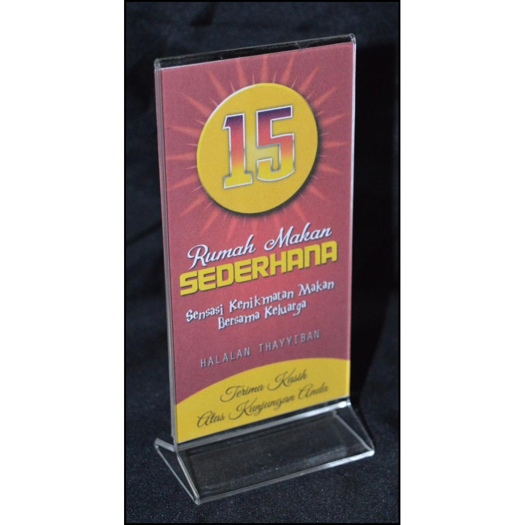 

HOT DEAL NOMER MEJA AKRILIK 7X15 MURAH !!