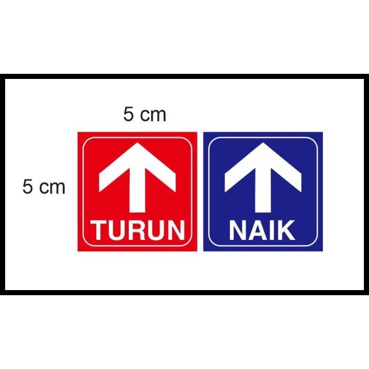 

HOT DEAL STIKER ANAK TANGGA NAIK TURUN SAFETY STICKER PETUNJUK ARAH JALAN UMUM !!