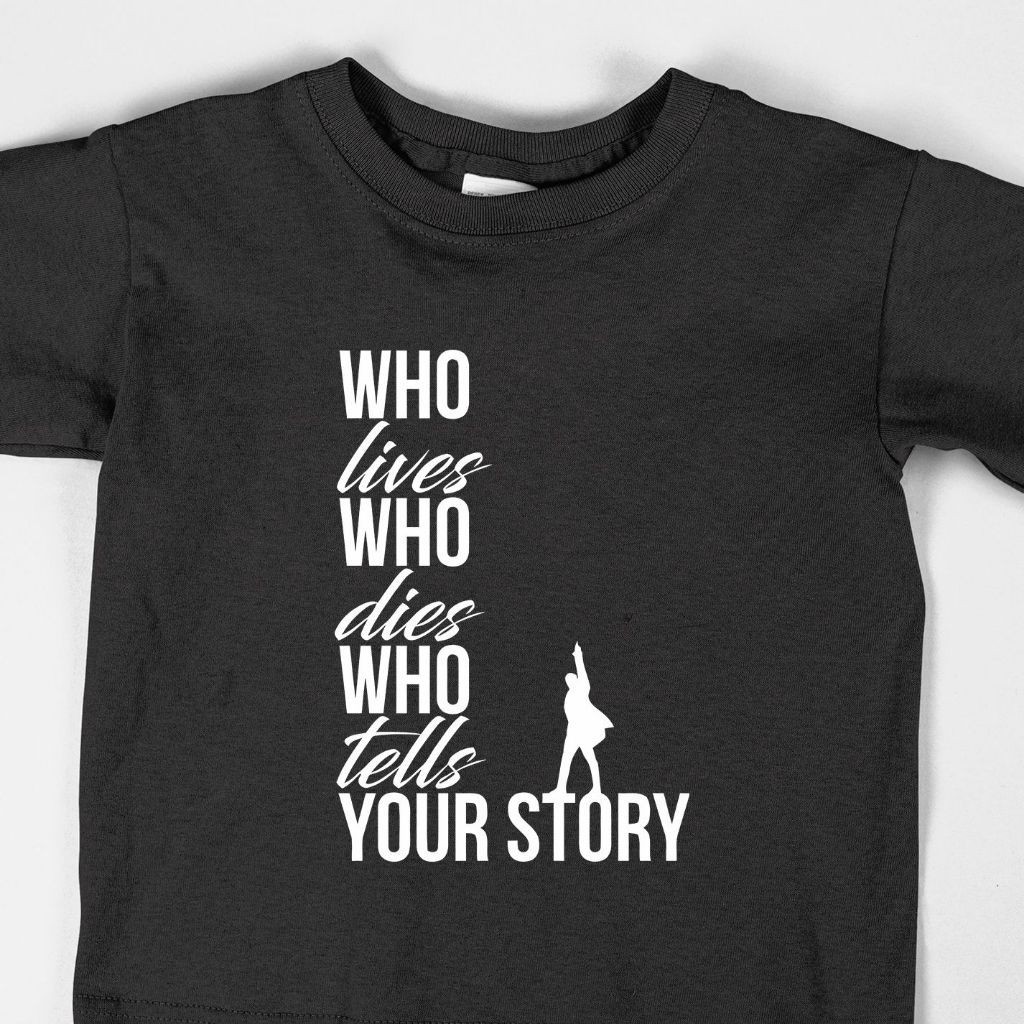 T-shirt Distro Kaos Pria Wanita Katun Kombet 24s All Size Hamilton Broadway Musical Quotes