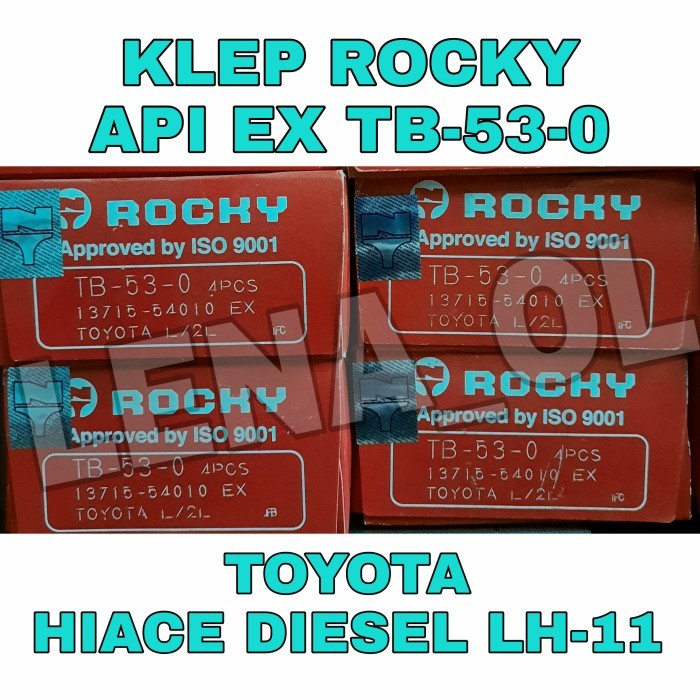 KLEP VALVE KLEP ROCKY TOYOTA HIACE DIESEL LH11