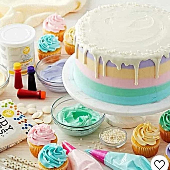 

pewarna neon wilton 4 pcs pewarna makanan wilton pewarna kue cake KGS