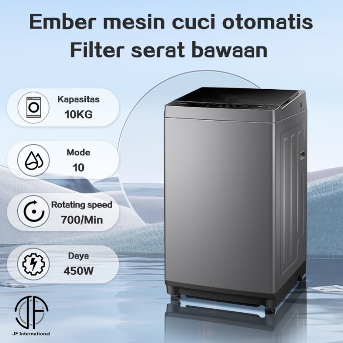 EMBER MESIN CUCI OTOMATIS / MESIN CUCI RUMAHAN 7.5KG / MESIN CUCI OTOMATIS / WASHING MACHINE