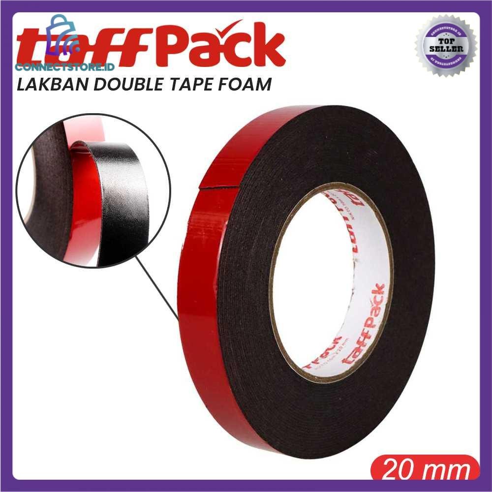 

Lakban Double Tape Foam 10M - Merah