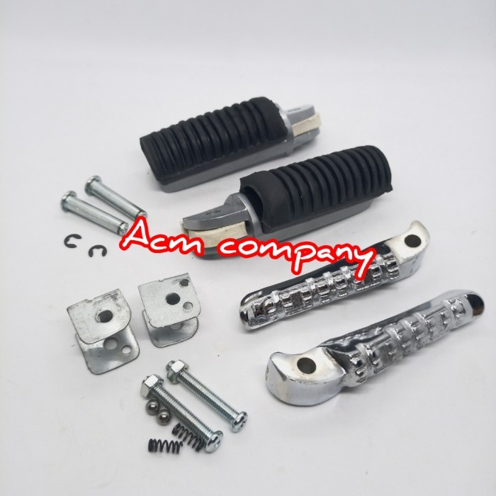 FOOT STEP DEPAN BELAKANG YAMAHA VIXION - MODEL STANDAR ORI