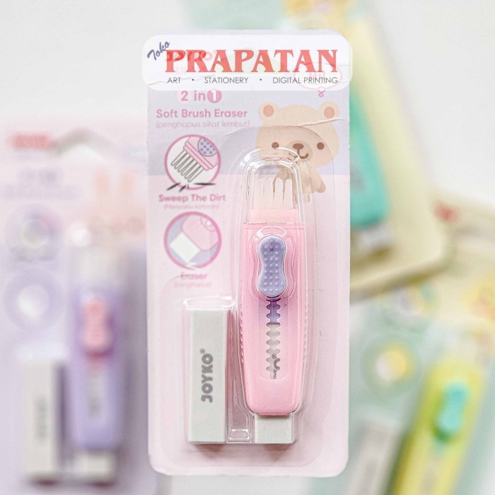 

Penghapus Joyko Er-145 Soft Brush Eraser Setip #Original