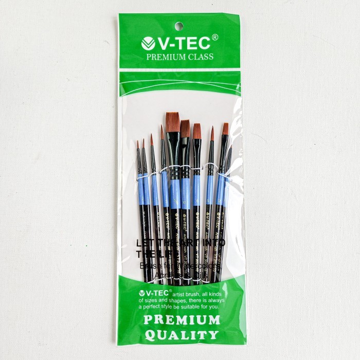 

Kuas Lukis V-Tec Vt 2020/10 Paint Brush #Original
