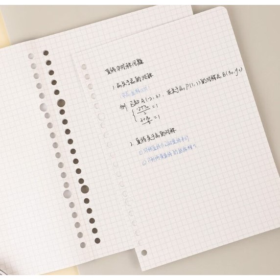 

Kokuyo Wcn-Clp3514 Square 5Mm Campus Loose-Leaf Refill Paper A5 #Original