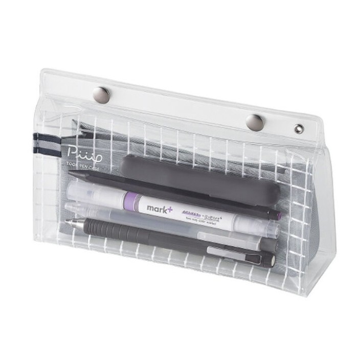 

Kokuyo Pencase Piiip Silver Gray F-Vbf240-1 #Original