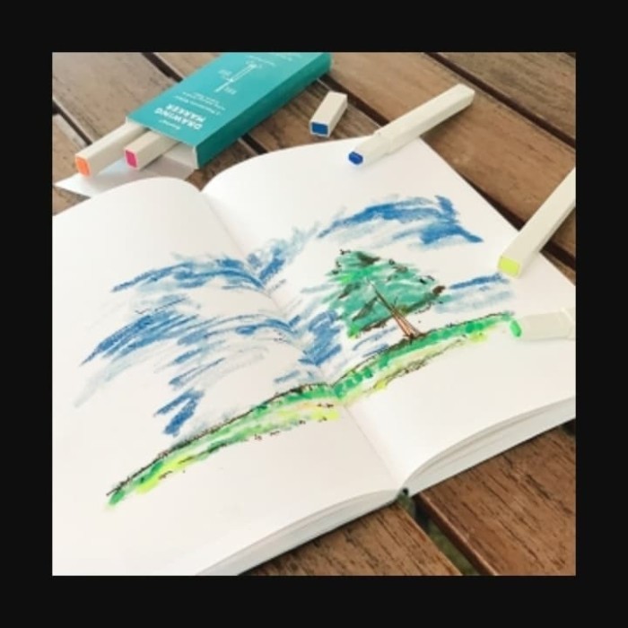 

Kokuyo Drawing Marker Solid - Ke-Sp3-5 #Original