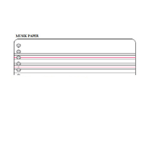 

Kokuyo Loose Leaf N-837M B5 - Music #Original