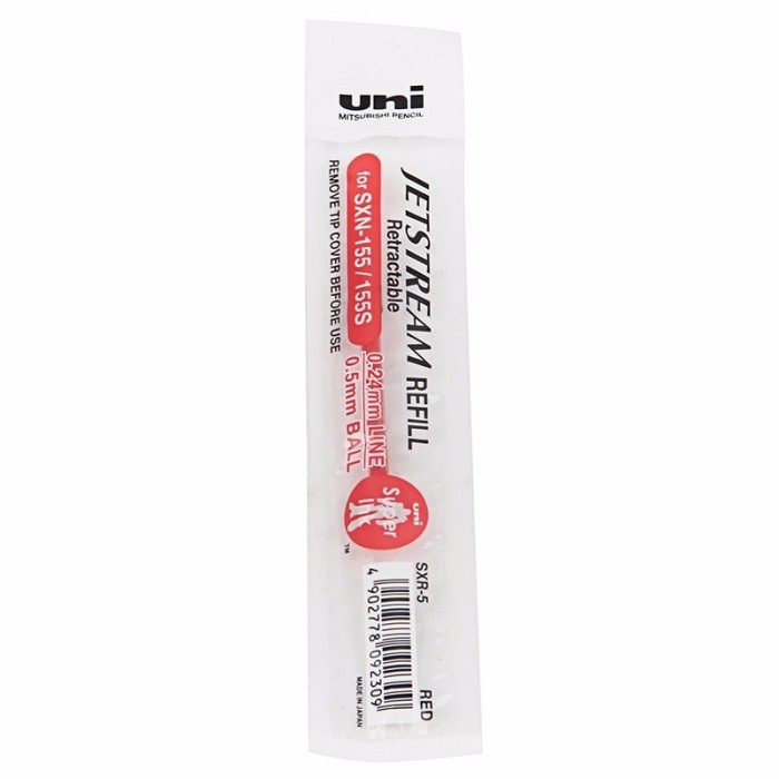 

Uni Sxr-5 Jetstream Refills For Sxn-150-05 0.5Mm Ball Japan Black/Blue #Original