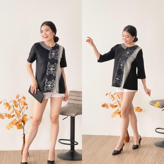 Atasan Tenun - Khakinata - Daria Top