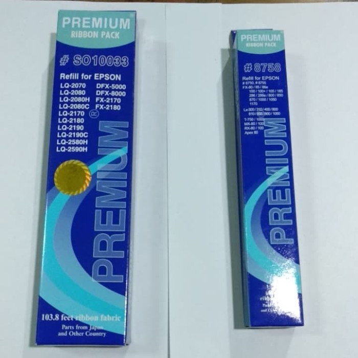 

Pita Printer Ribbon Catridge Premium 2180 / 2170 / 2190 Epson #Original