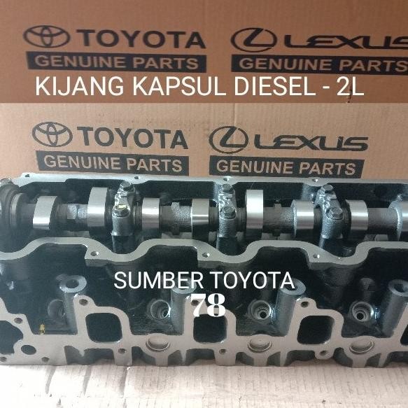 Cylinder Head Komplit Kijang Kapsul Diesel Mesin 2L