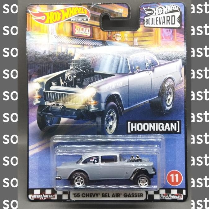 Hotwheels 55 Chevy Bel Air Gasser Boulevard